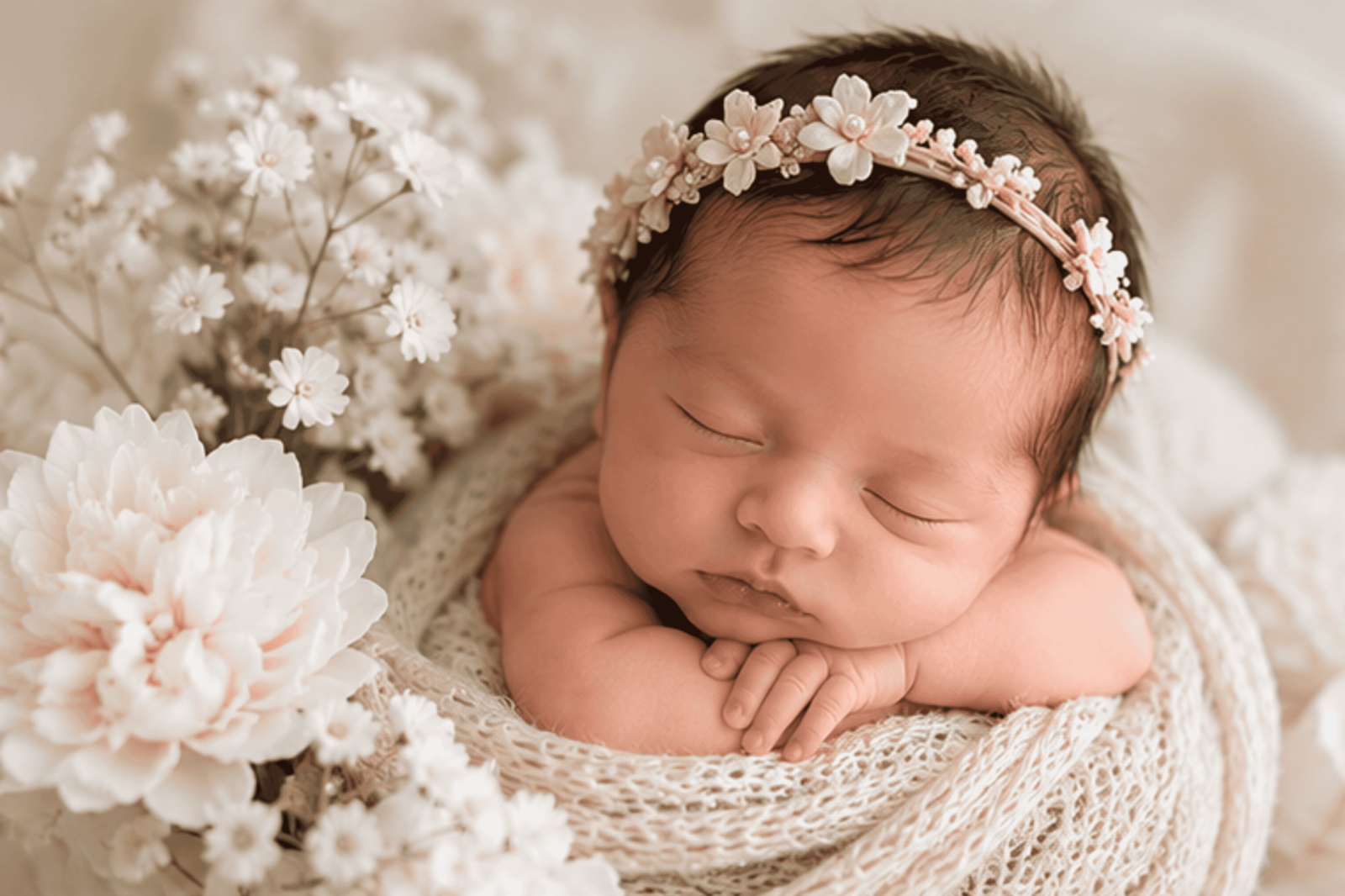 Timeless newborn photographer in Germantown TN