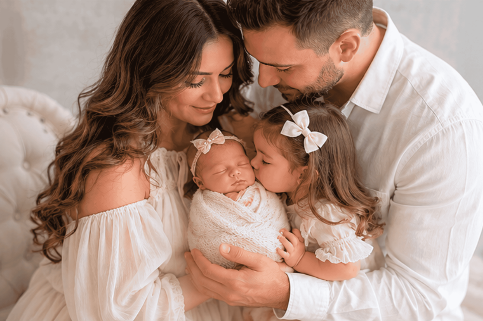 Newborn photography session in Germantown Tennessee